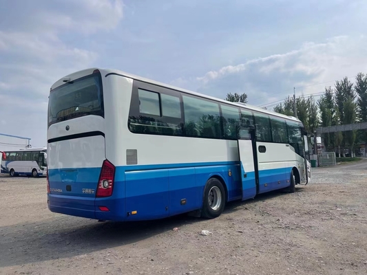 Bus medio utilizzato ZK6122 di Yutong della mano del portabagagli LHD/RHD secondo della porta del motore 336hp di Weichai dei sedili del bus 32 di viaggio