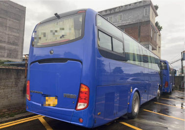 bus utilizzati blu scuro 45 Seat di 15000KG Yutong 2014 anni LHD diesel con il A/C