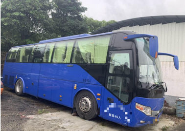 bus utilizzati blu scuro 45 Seat di 15000KG Yutong 2014 anni LHD diesel con il A/C