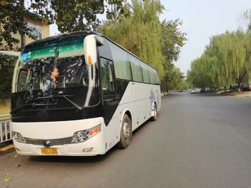 Yutong usato colore bianco trasporta 47 sedili buona condizione diesel del bus di Yutong di 2013 anni
