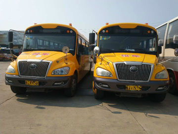 l'interasse di 5250mm 2016 anni 56 Yutong usato Seater trasporta lo scuolabus utilizzato